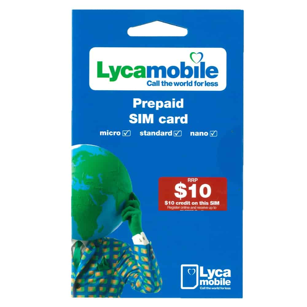 LYCA $10 UP PACK Cellpoint