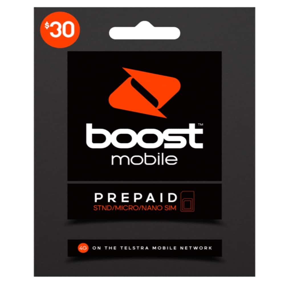 boost $30 prepaid sim