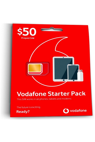 Vodafone $50 Starter Pack.