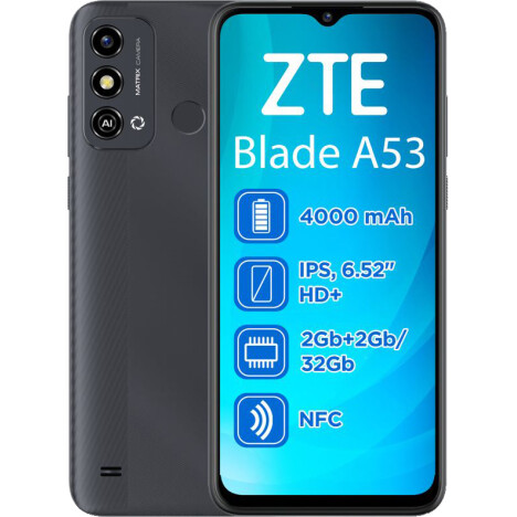 ZTE Blade A53 – Grey – Cellpoint