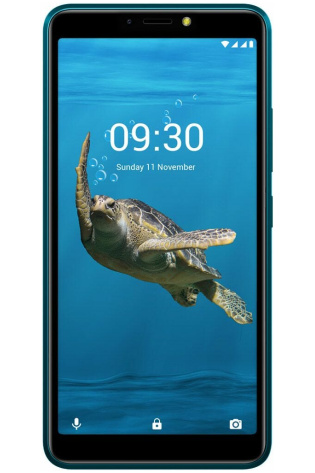 The Aspera AS6 smartphone with a turtle on the screen.