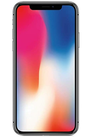 An Apple iPhone X - Excellent Grade is shown on a white background.