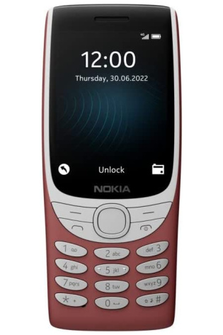 The Nokia 8210 4G is shown on a white background.