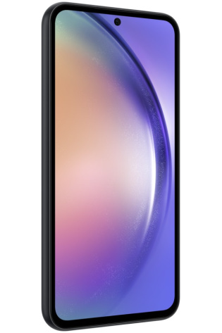 The Samsung Galaxy A54 5G is shown on a white background.