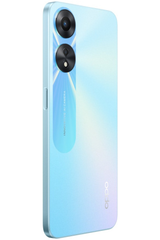 OPPO A78 5G (Dual Sim, 6.56'', 5000mAh, 128GB/4GB) - Glowing Black Blue.