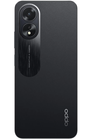 The back of an OPPO A38 phone with a camera lens.