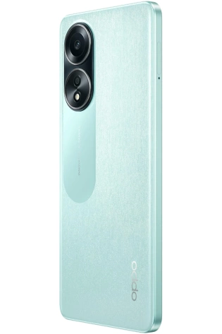 The back of an OPPO A58 phone with a camera on it.