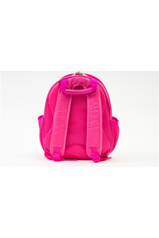 A pink KIDS LUGGAGE BAG on a white background.